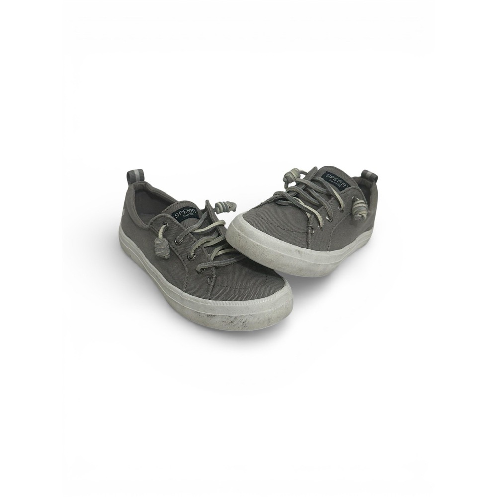 Sperry Womens Crest‎ Vibe Sneaker Grey STS99042 US Size 8 EU 39